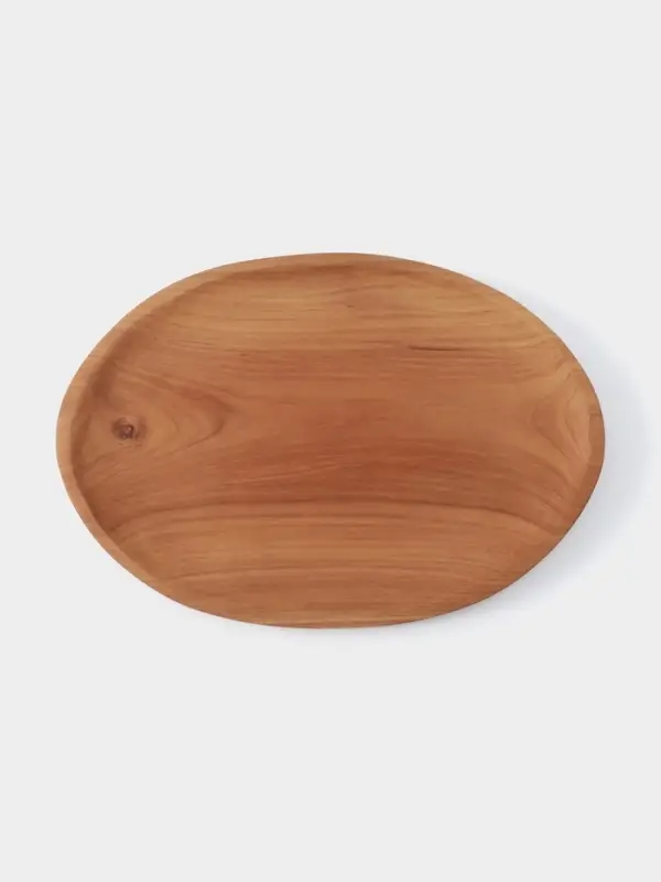 Блюдо, 35&times;24&times;2 см, тиковое дерево