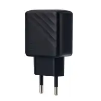 Сетевое зарядное устройство с кабелем USB на Type-C Q.C 3.0 CS21A HOCO черное