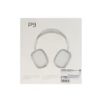 Наушники беспроводные, накладные, P9, Bluetooth 5.0, с микрофоном, Jack 3.5 мм 150 мАч, серые