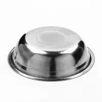 Миска металлическая эконом, 1.2 л, 23&times;6 см