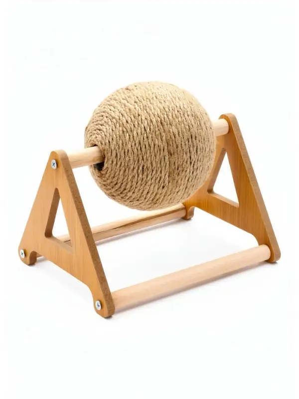 Когтеточка-шар &laquo;Кручу-Шар&raquo;, 20&times;17&times;22 см, на подставке