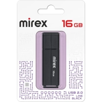 Флеш-память Mirex USB LINE BLACK 16Gb (13600-FMULBK16 )
