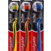 Зубная щётка Colgate &laquo;ЗигЗаг&raquo;, древесный уголь