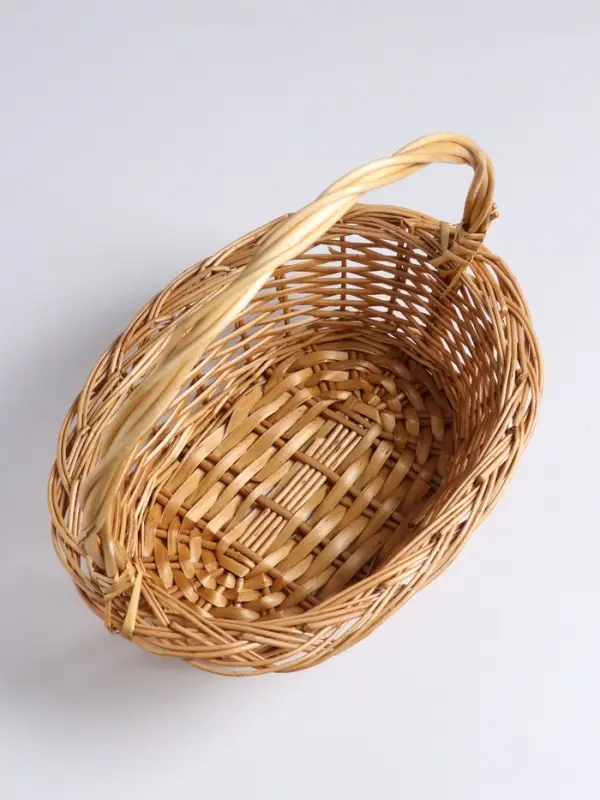 Набор корзин плетёных, 3 шт., 48&times;38&times;14&times;40/40&times;30&times;12&times;35/32&times;24&times;11&times;30 см, ива