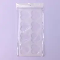 Форма для шоколада &laquo;Сердечки&raquo;, силикон, 8 ячеек, 23.5&times;11.5&times;0.3 см, прозрачная