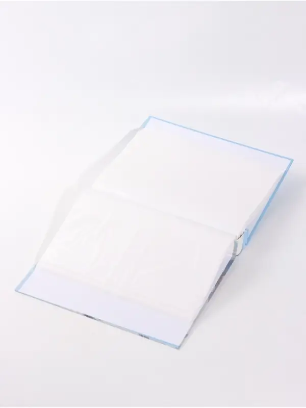Фотоальбом на 200 фото &laquo;Морские ракушки&raquo;, 10&times;15 см, в коробке, 20.5&times;5.7&times;26 см, голубой