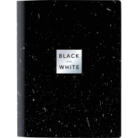 Тетрадь общая Attache Selection Квадрат ВW 165x220 мм 48л клетка скрепка