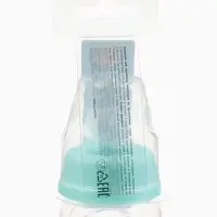 Бутылочка для кормления малыша Крошка Я Basic, классическое горло, от 0 мес., 60 мл (мерная шкала до 40 мл), цвет бирюзовый