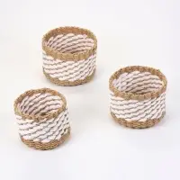 Корзины для хранения Craftel, набор 3 шт.: 15&times;13, 18&times;14, 21&times;15 см, ручной работы