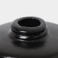 Аксессуары для ванной SAVANNA &laquo;Вуду&raquo;, 3 предмета, мыльница, дозатор для мыла, стакан, чёрные