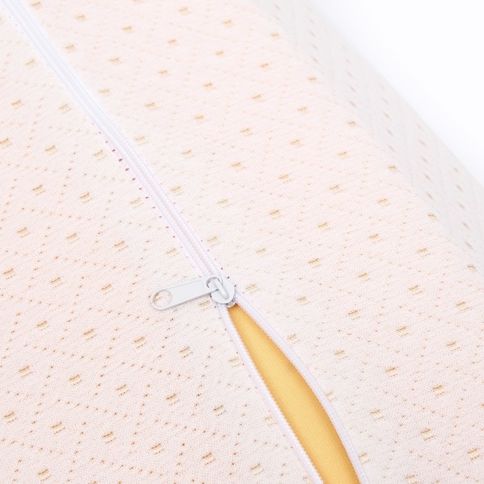 Подушка ортопедическая НТ-ПС-05  Подушка ортопедическая НТ-ПС-05 "Антихрап", для взрослых, с эффектом памяти и выемкой под плечо, 54x32 см, валики 11/6 см