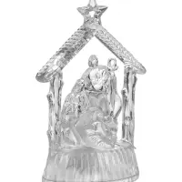 Фигура светодиодная &laquo;Рождество&raquo;, 12&times;7 см, от батареек 3хAG10, RGB