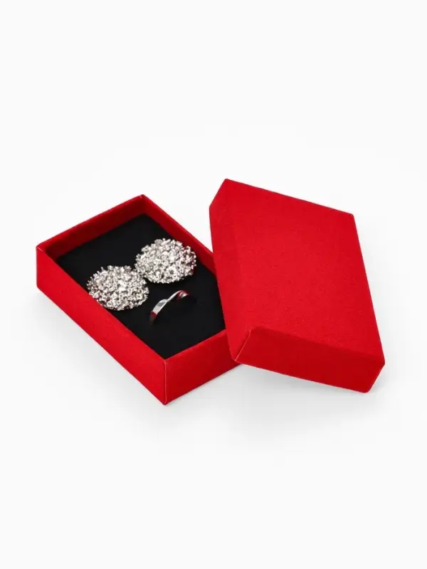 Набор коробочек подарочных 6 шт. под набор &laquo;Бархат&raquo;,5&times;8, цвет красный (1715296)