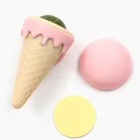 Игрушка для кошек из кошачьей мяты &laquo;Мороженое&raquo;, 5&times;4 с, на основании, розовая
