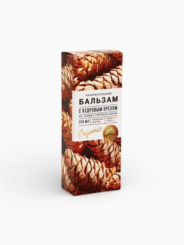 Бальзам безалкогольный &laquo;С кедровым орехом&raquo;, 250 мл
