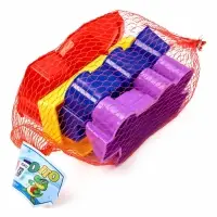 Набор игрушек для песочницы: 4 формочки для песка, МИКС