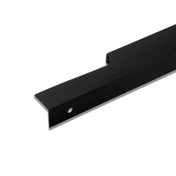 Ручка профильная мебельная торцевая CAPPIO RP100BL, L=1000 мм, чёрная