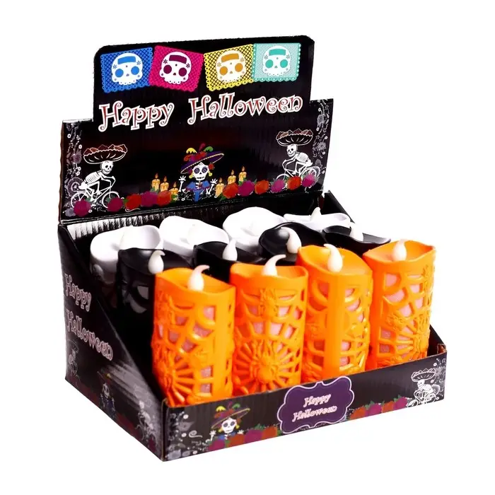 Свеча светодиодная «Паутина», МИКС