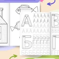 Прописи &laquo;Мои первые прописи&raquo;, набор 4 шт. по 20 стр., А5, Синий трактор
