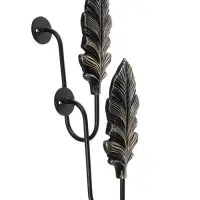 Крючок для штор CAPPIO KS041, цвет черный с золотом, набор 2 шт Крючок для штор CAPPIO KS041, цвет черный с золотом, набор 2 шт