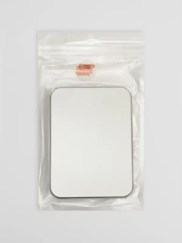 Набор маникюрный, 5 предметов, в металлическом футляре, серебристый