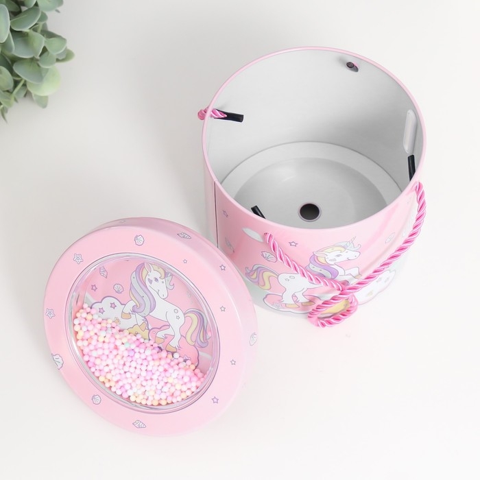 Копилка металл Копилка металл "Сказочные сюжеты. Круг" МИКС 12,5х12,5х11 см