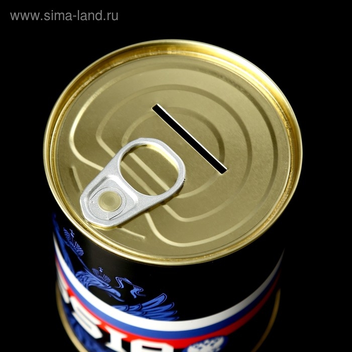 Копилка-банка металл Копилка-банка металл "Russia" 7,3х9,5 см