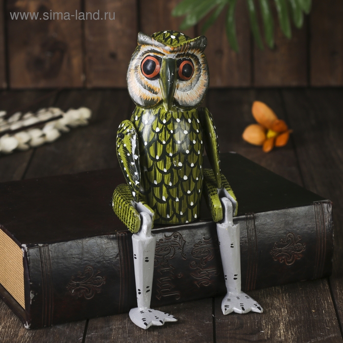 Сувенир Сувенир "Сова" висячие лапки, деерво 23 см