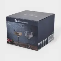 Набор фужеров для шампанского Paşabah&ccedil;e Elysia, 260 мл, 4 шт., стекло, прозрачный