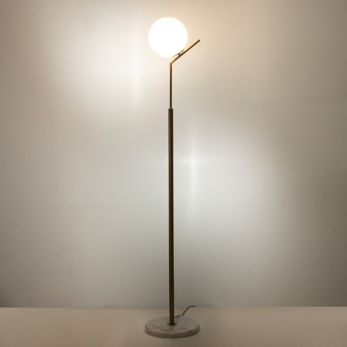 Торшер 16667/1 E27 40Вт черно-золотой 30х27х160 см