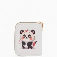 Кошелёк на молнии &laquo;Выбражулька&raquo;, 8.5&times;2.5&times;10.5 см, с принтом, белый