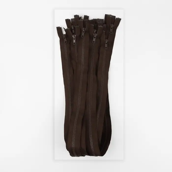 Молния «Трактор», №5, разъёмная, замок автомат, 80 см, коричневая Молния «Трактор», №5, разъёмная, замок автомат, 80 см, коричневая