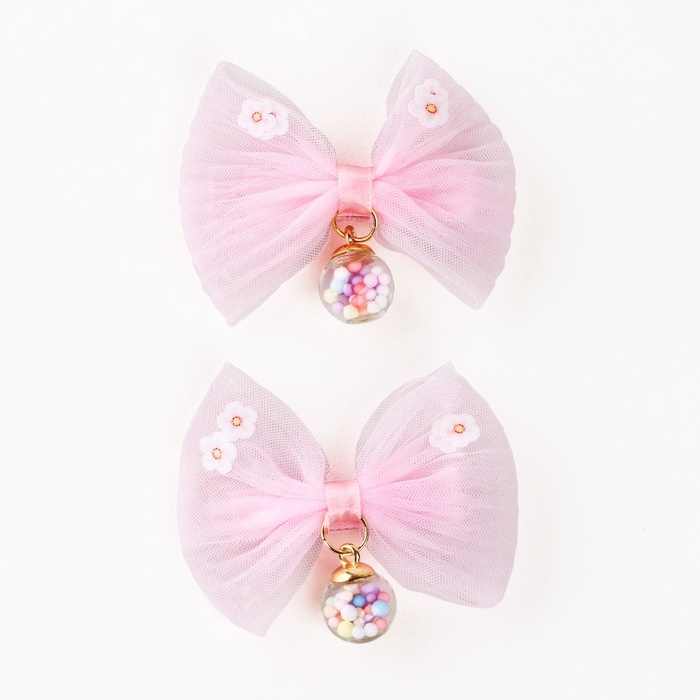 Заколка для волос с бантом «Для тебя», 7 х 5 см Заколка для волос с бантом «Для тебя», 7 х 5 см