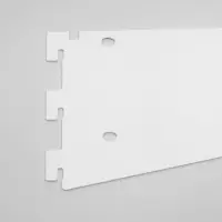 Кронштейн-полкодержатель для стеллажа, 50 см, для полки с перфорацией, белый