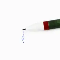 Ручка пластик пиши-стирай с колпачком "Честь и отвага!", синяя паста, гелевая 0,5 мм