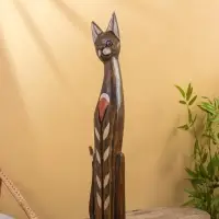 Сувенир дерево "Кошка" 100 см