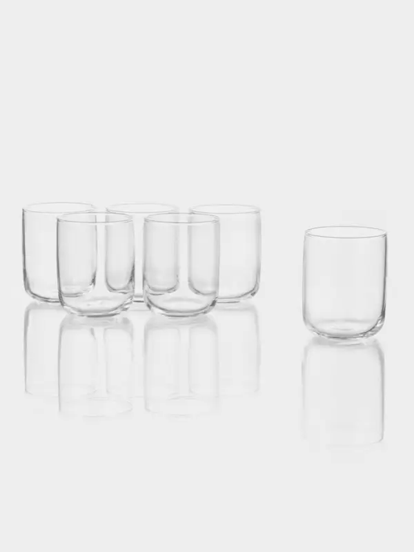 Набор стаканов Paşabah&ccedil;e &laquo;Айконик&raquo;, 270 мл, 6 шт., стекло, прозрачный