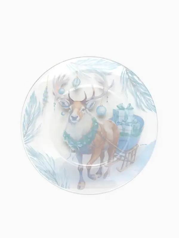 Тарелка новогодняя &laquo;Новый год&raquo;, 19.6 см