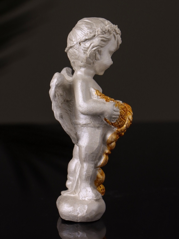 Ангел с рогом изобилия, 8,5х3 см, перламутр