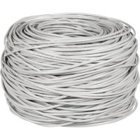 Кабель BigTech BT-CECR-011 CCA UTP 4 пары, кат.5e AWG25 PVC 305м сер