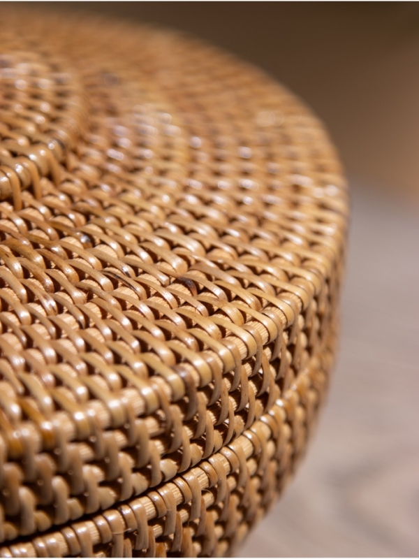 Корзинка плетеная ротанг, 20х20х14 см