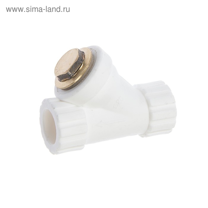 Фильтр сетчатый OTMO, полипропиленовый, d=20 мм, внутренний/внутренний