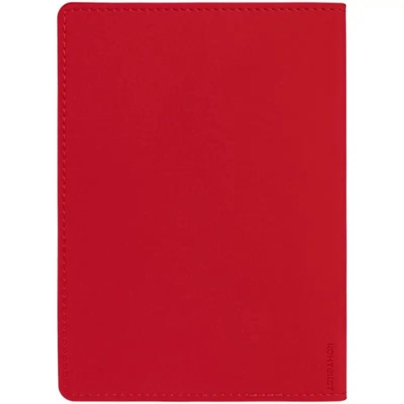 Ежедневник Tact, недатированный, красный