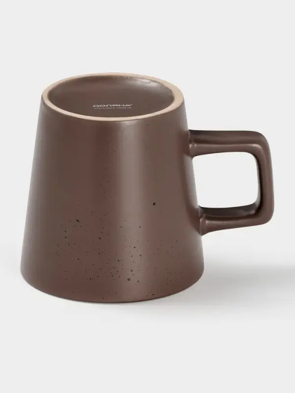 Кружка Доляна Кружка Доляна "Гранит" 340 мл коричневый