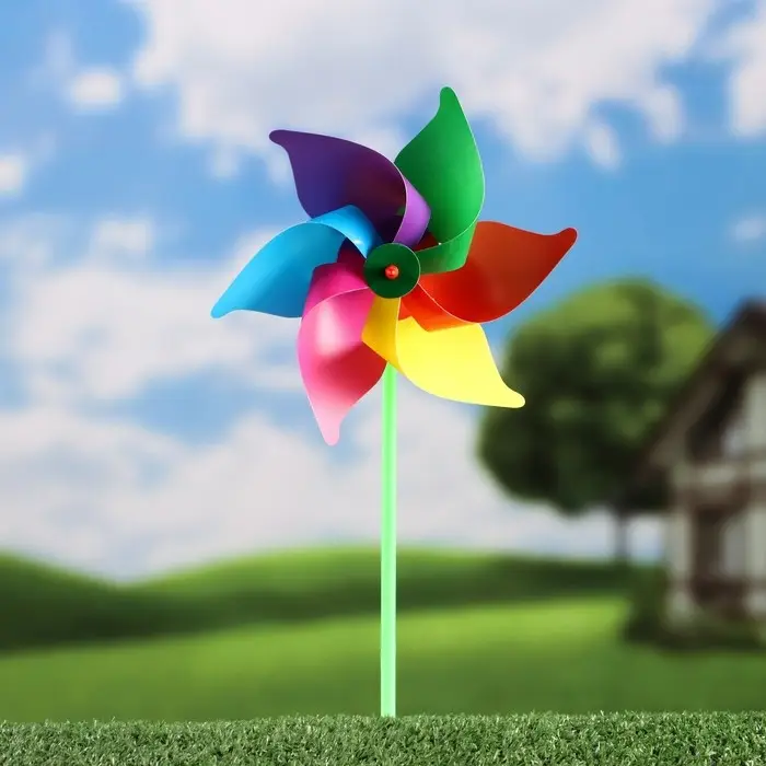 Штекер  Штекер "Ветерок Ромашка" 9х19см, длина 40см, микс