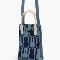 Сумка подр Зайцы, 12*4*17, отд на кнопке, дл ремень, синий Сумка подр Зайцы, 12*4*17, отд на кнопке, дл ремень, синий