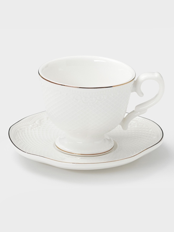 Кофейная пара 100мл W&Y "Empire", чашка и блюдце