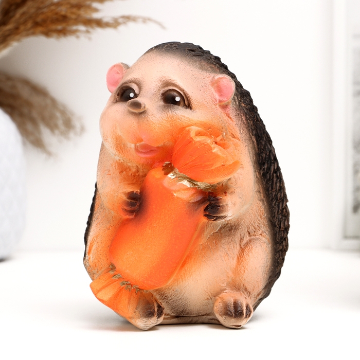 Копилка Копилка "Ежик с конфетой" 13х11х16см