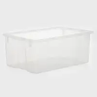 Контейнер для хранения Porter, 50 л, 66&times;42&times;26 см, с крышкой, прозрачный