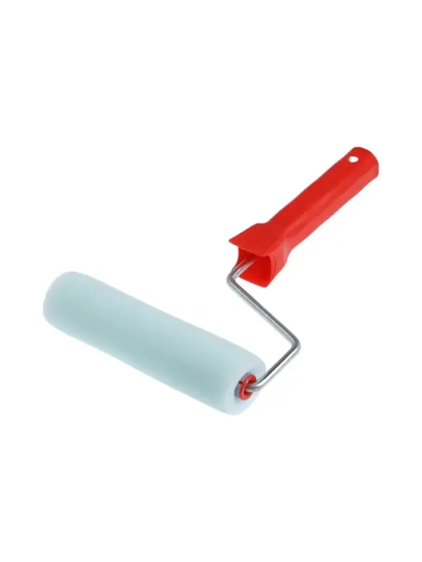 Валик ЛОМ, поролон, 150 мм, рукоятка d=6 мм, D=16 мм, 2 запасных шубки